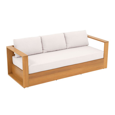 Emmett Outdoor Patio Sofa With Cushions