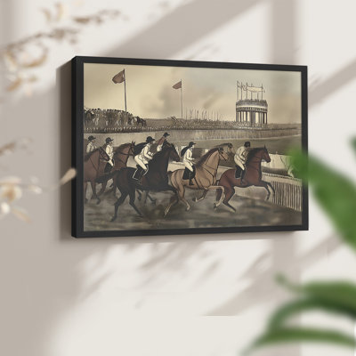 Série abstraite nautique - CCXVIII - Reproduction encadrée - Restickable