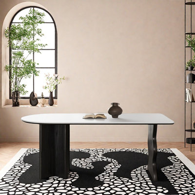 Vintage small apartment family dining table