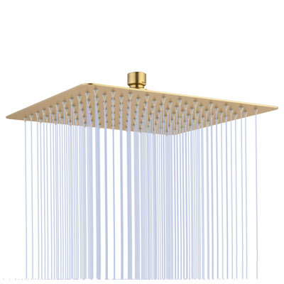 Rain Fixed Shower Head 1.8 GPM GPM