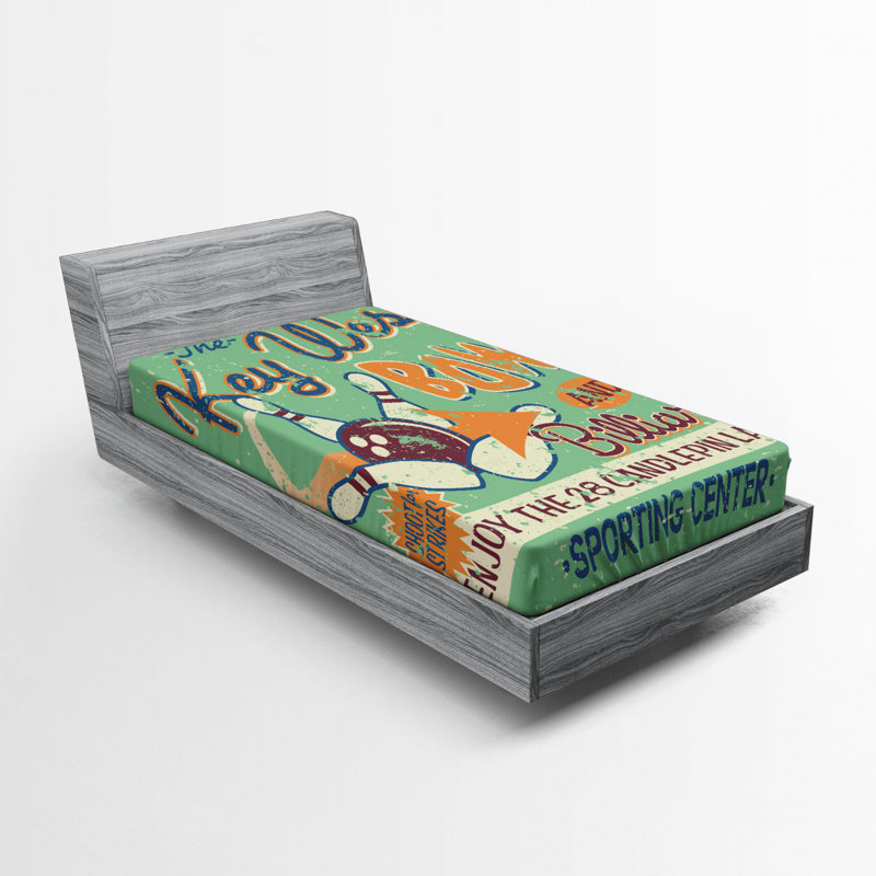 Drap-housse de jeu pour la soirée bol, Drap-housse de taille simple