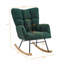 Chaise berçante capitonnée et rembourrée en tissu Teddy-1974363093