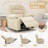 Recliner Chair for Living Room, Accent Chair Nursery Glider Chairs for Adults, Wide Comfy Couch with Side Pockets and Cup Holder, Single Sofa for Bedroom-1615124505