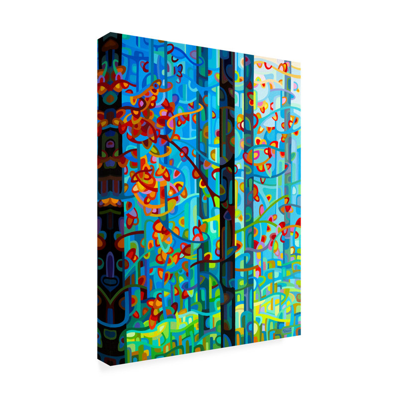 «The Deep On Canvas» par Mandy Budan, reproduction, H 19 po x l 14 po x P 2 po