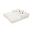 Canapé-lit pliant de 78 po avec accoudoirs amovibles en forme de L, canapé-lit modulaire en chenille désossé escamotable, canapé-lit pliable en mousse à mémoire de forme pour petits espaces-2070532774