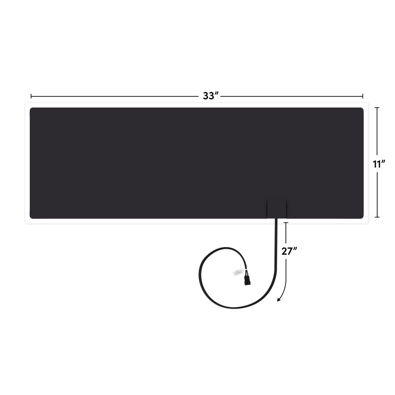 FeelsWarm Countertop Heater Kit, 0.03" H x 33" W x 11" D