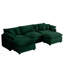 Canapé modulaire surdimensionné rembourré en U-1187099459