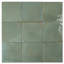 Carreau carré de mur et de plancher en porcelaine tendre vert sauge 8x8 Cadence (paquet de 12,49 pieds carrés / caisse) - paquet de 29-116656727