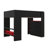 Full-Size Bunk Bed With Height-Adjustable Desk, Includes Wardrobe And RGB Lighting Options-1845805944