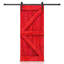 Porte de grange à panneaux et en bois avec quincaillerie d'installation-86532195-86532206