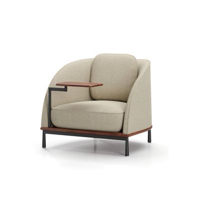 Arc Lounge Chair With Tablet