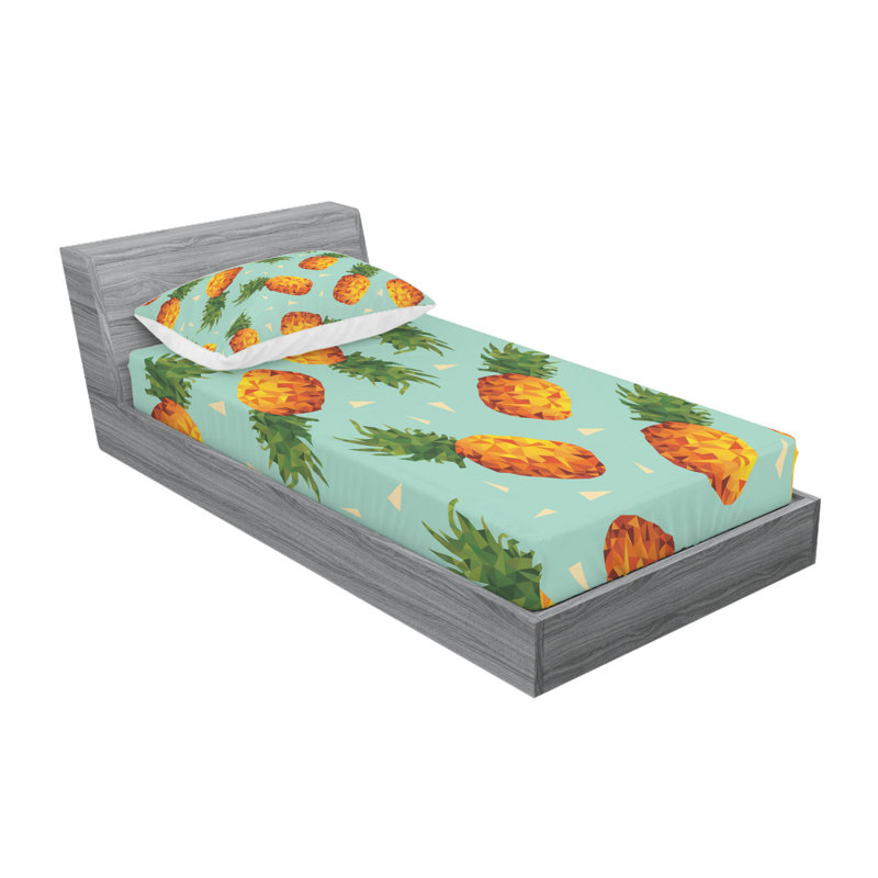 Microfiber Sheet Set, Twin XL Sheet Set with Fitted Sheet