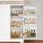 68.1'' Kitchen Pantry Cabinet with Food Shelves-1094731708
