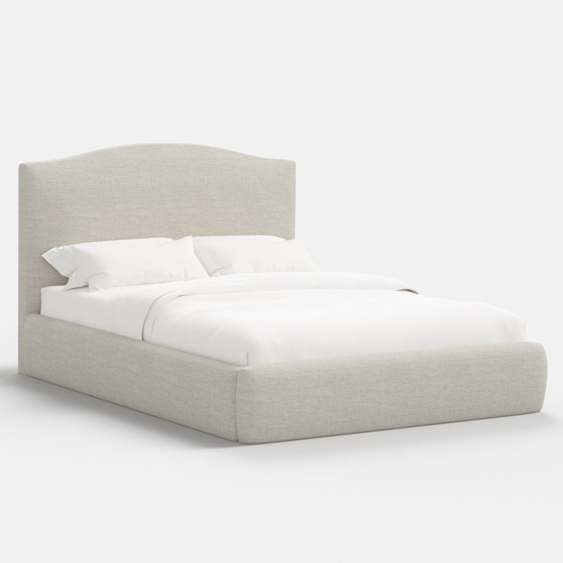 Perigold Upholstered Bed, Twin, Gray