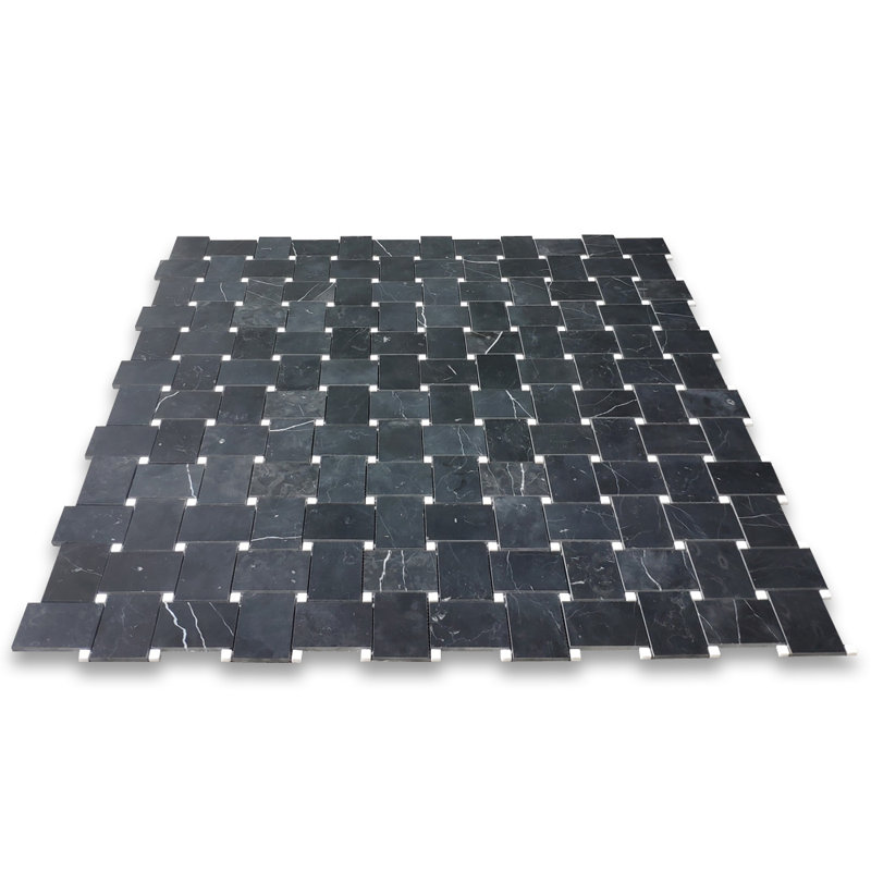 11" x 11" Marble Mosaic Wall & Floor Tile
