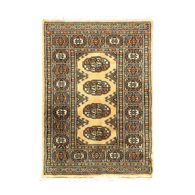 Jaimen Hand Knotted Wool Area Rug