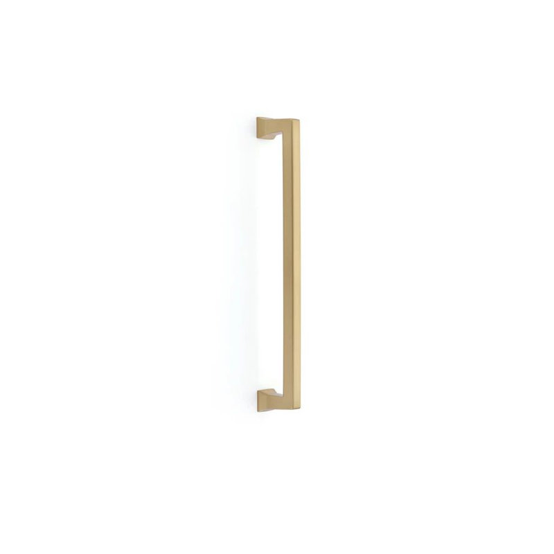 Emtek Alexander Glass Shower Door Appliance Pull (GBTB), 12", Satin Brass