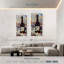 Bouteille de vin / style abstrait-726795226