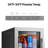 30" Dual Zone Wine and Beverage Refrigerator Combo, 2 Piece 15" Built-In Wine Cooler & Beverage Cooler, 6 Cu. Ft. Capacity, 33-Bottle Wine Fridge + 100-Can Drink Cooler, 34–65°F Temperature Control, Adjustable Shelves, Front Venting (2 units)