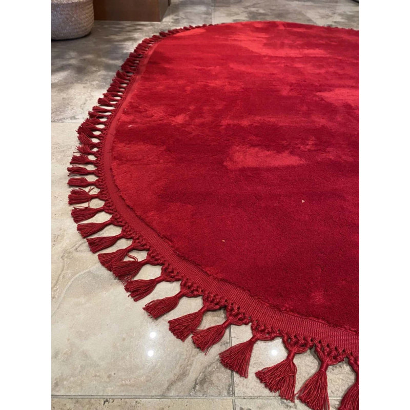 Tapis ovale pelush avec envers antidérapant, Ovale 4 pi x 5 pi 11 po