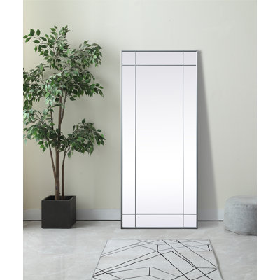 Chancey Iron Rectangle Wall Mirror