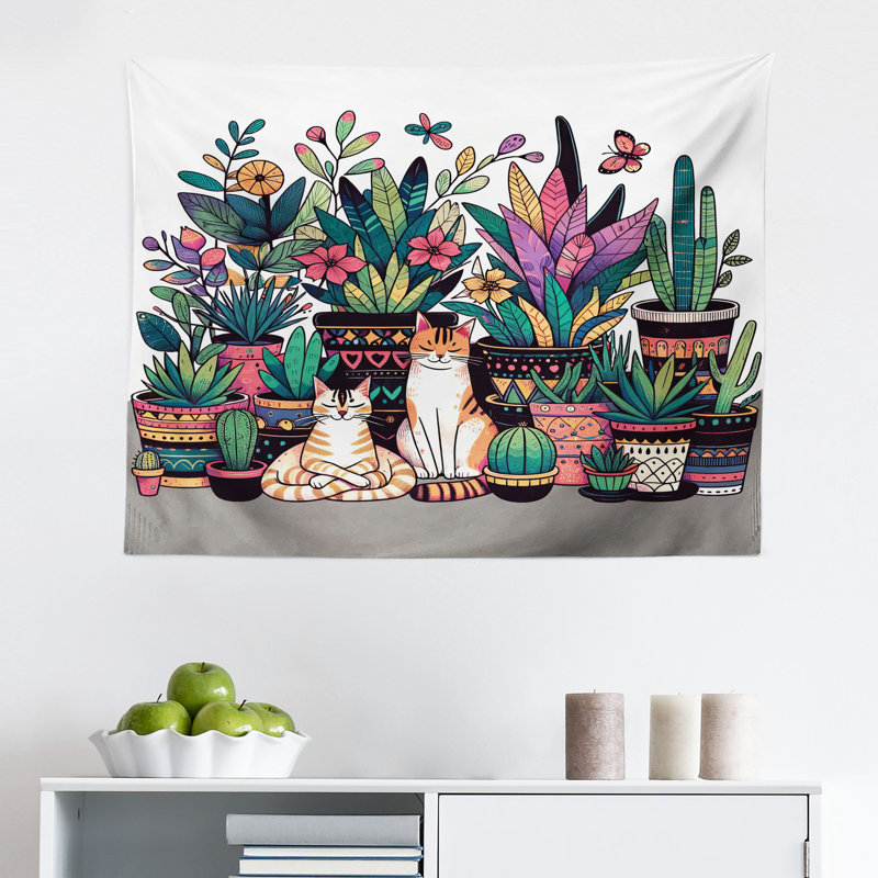 Tapisserie en microfibre, H 30 po x l 45 po