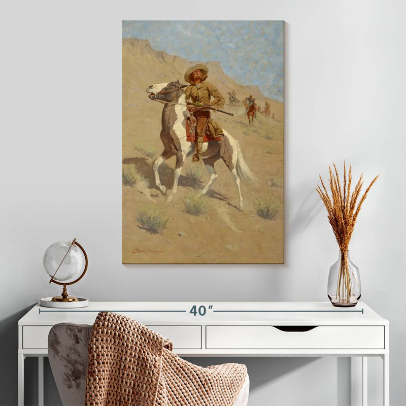 Lelar The Scout, 30" H x 20" W