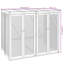 Bacilio Wooden Double Bin Store