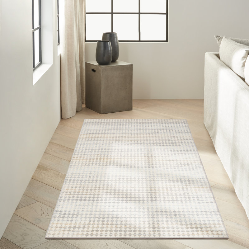 Rush Geometric Indoor Rug, Rectangle 3'2 x 5'