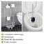 Albertville Freestanding Toilet Roll and Brush Holder