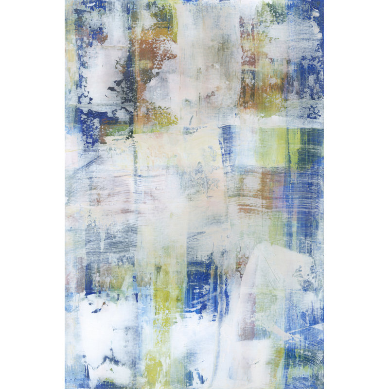 White Wash III by Jodi Fuchs - Wrapped Canvas Painting, 91cm H x 61cm W x 3.8cm D