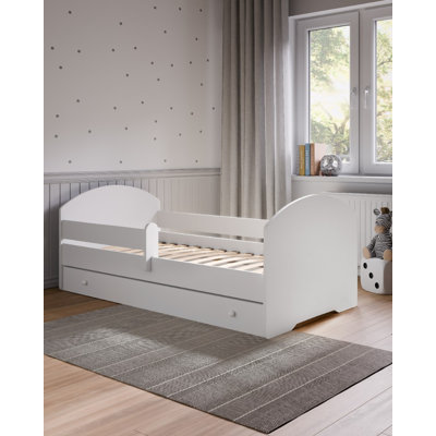 LUK children's bed with drawer and rail