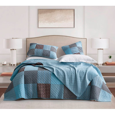 Blue Reversible Quilt