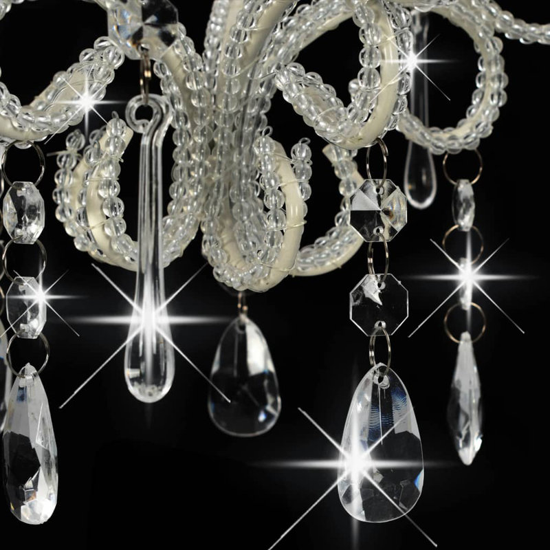 Altrincham 1 - Light Chandelier Pendant, White