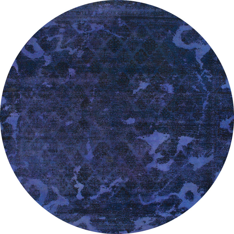 Tapis abstrait moderne 1362, Rond 6 pi
