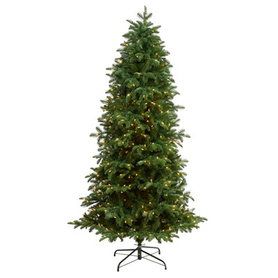 Lighted Artificial Fir Christmas Tree