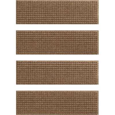 Tapis d'escalier antidérapant ultra-résistants Camel