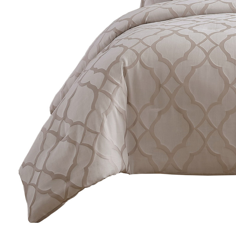 White Microfiber Comforter Set, King Comforter +9 Additional Pieces