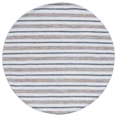 Gavankar Flat Weave Cotton Striped Rug