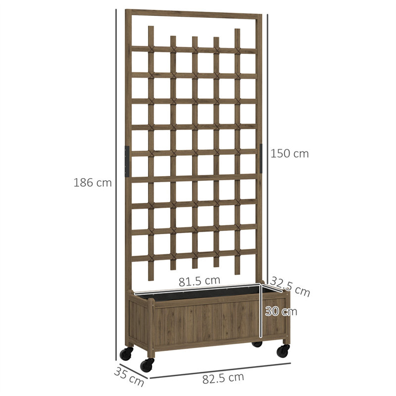 Wood Elevated Planter