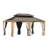 18 Ft. W x 12 Ft. D Aluminum Patio Gazebo-93574138