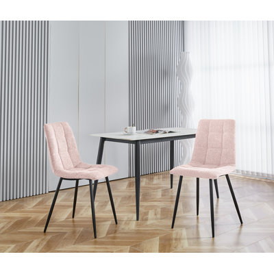 Chaises de salle à manger capitonnées Kashlyn
