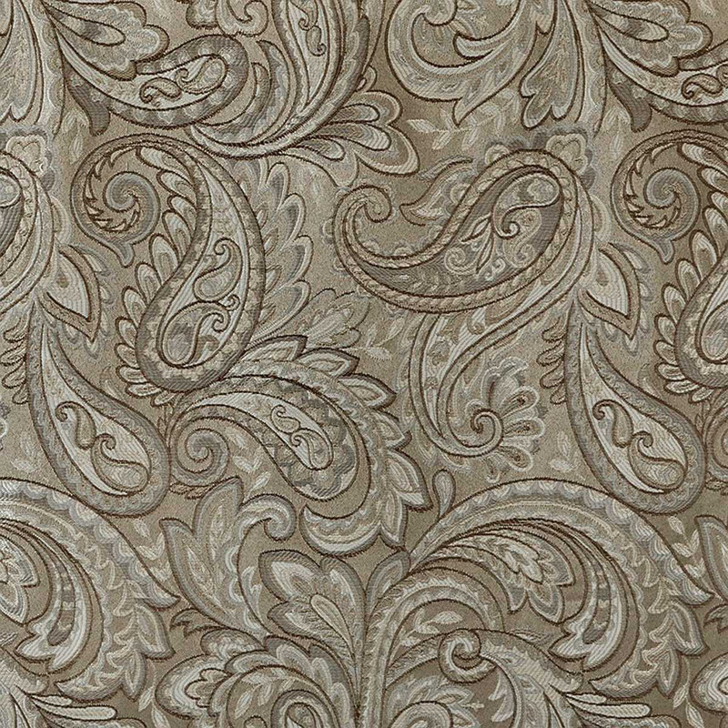 Paire de rideaux en jacquard (2 panneaux de fenêtre), Brun, L 50,03 po x L 84,03 po