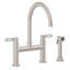 Bridge Kitchen Faucet With Sidespray - Arc Spout-642118049-642118071-642052359
