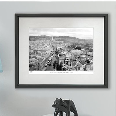 Bath, View From The Abbey 1929 - Single Picture Frame Print