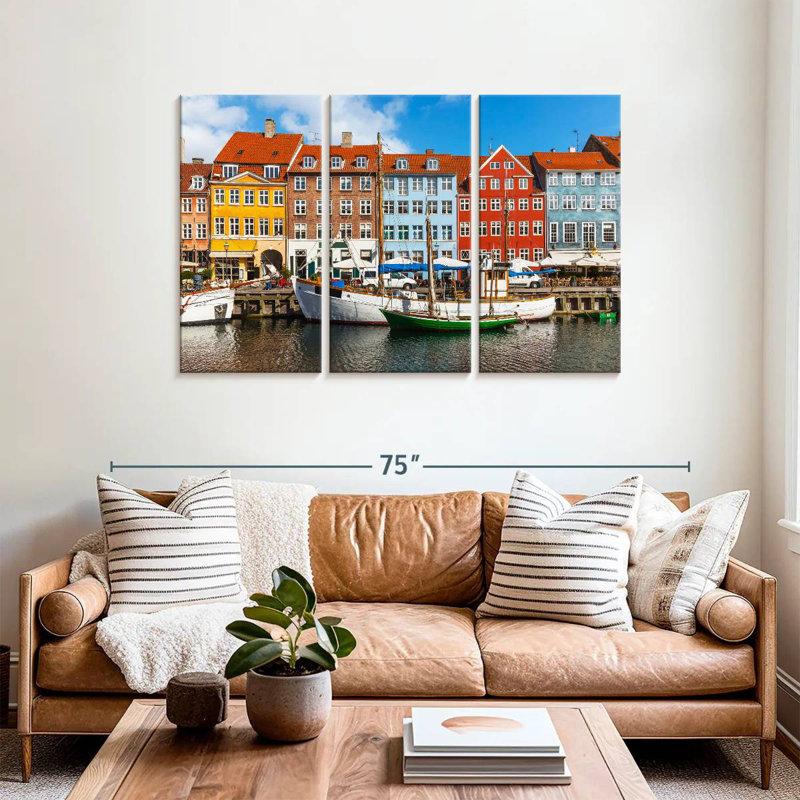 Quai Sebbie Nyhavn, H 36 po x l 57 po