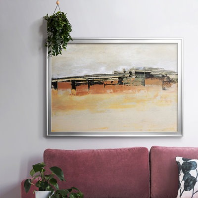 «Bridges Ochre II», toile tendue avec cadre_2781813
