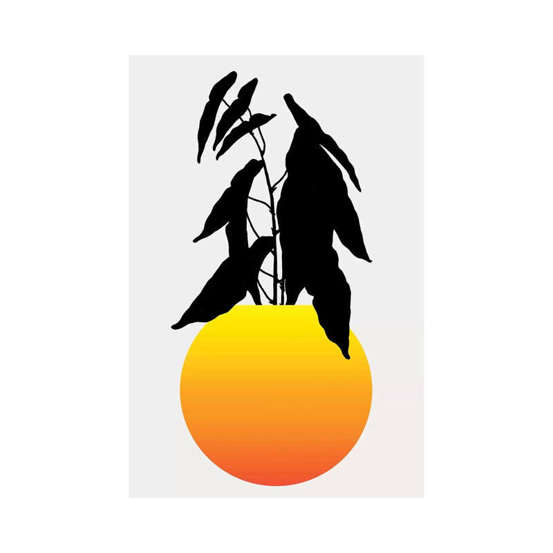 Kamasutra - Yellow by Kubistika - Wrapped Canvas Print, 66.04 cm H x 45.72 cm W x 1.91 cm D