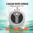 Electric Mini-Tank Water Heater 4-Gallon Tank, 1440W Hot Water Boiler Storage-109663907
