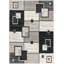 Tapis gris à motif abstrait Dillup-Jones-28940830